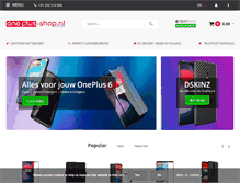 Tablet Screenshot of oneplus-shop.nl